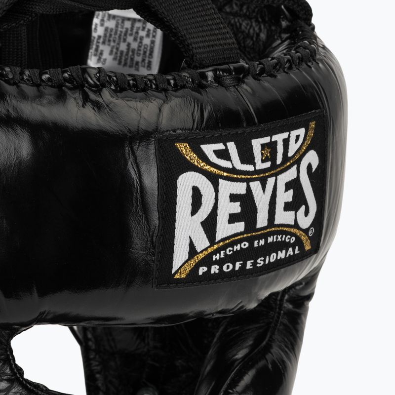 Boxerská prilba Cleto Reyes Cheek Protectors Leather black 4