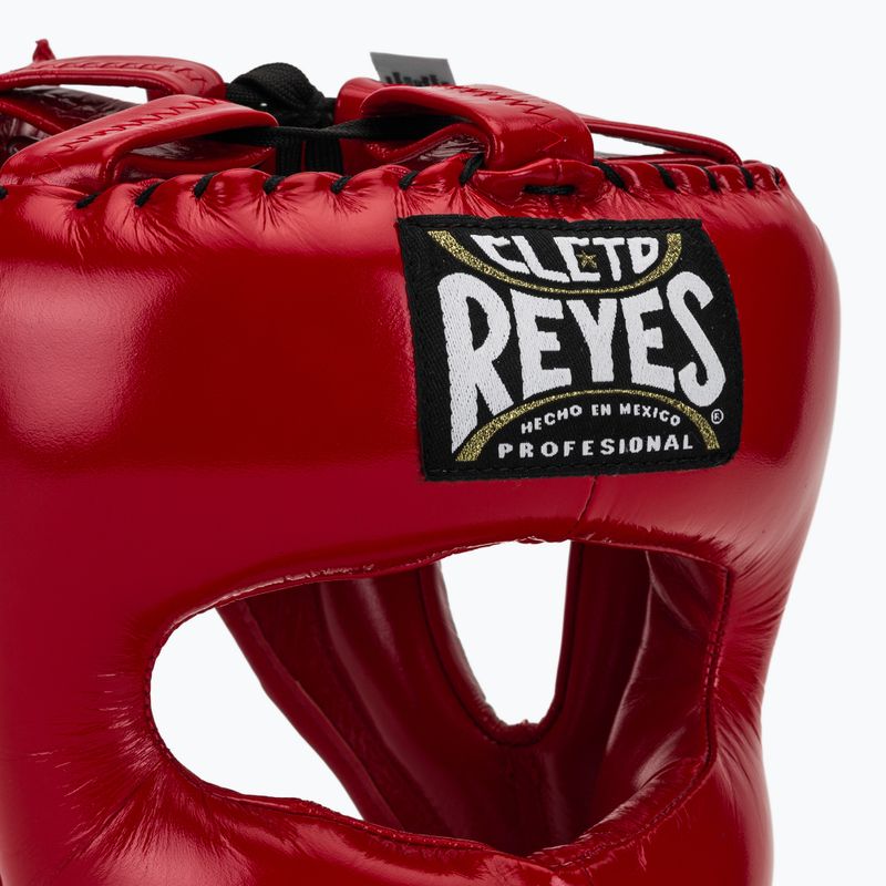 Boxerská prilba Cleto Reyes With Pointed Face Nylon Bar red 4