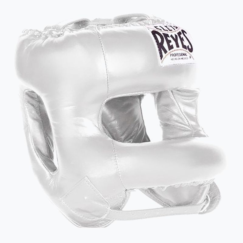 Boxerská prilba Cleto Reyes With Round Face Bar white