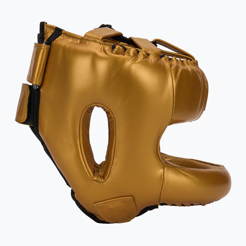 Boxerská prilba Cleto Reyes With Round Face Bar gold 2