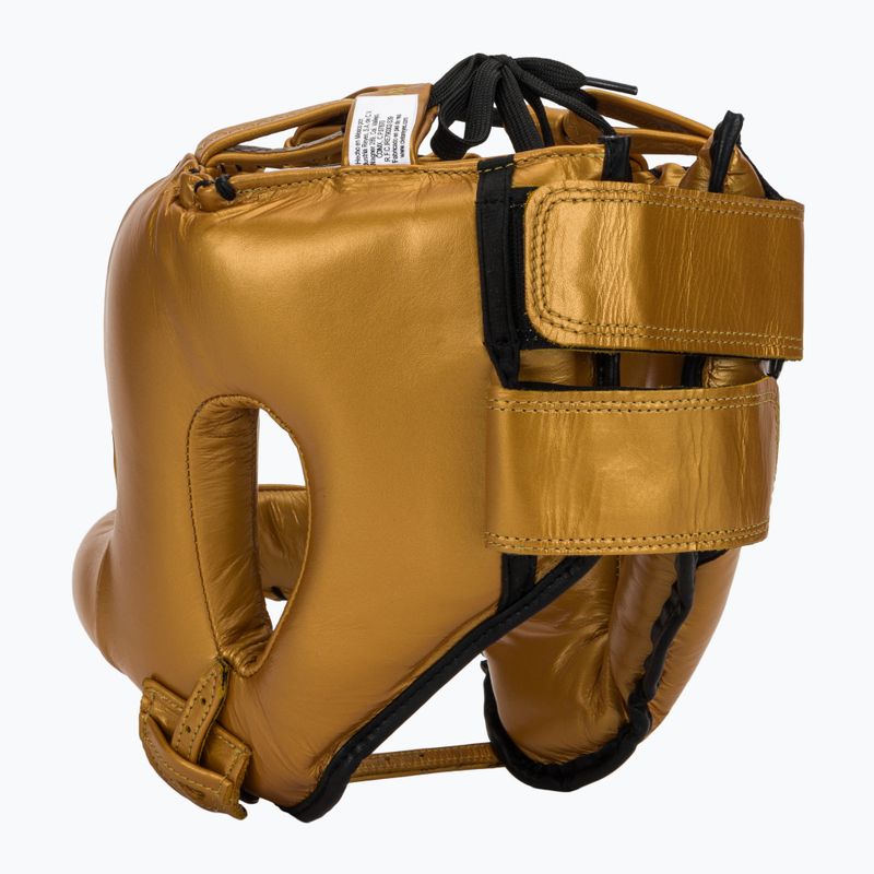 Boxerská prilba Cleto Reyes With Round Face Bar gold 3