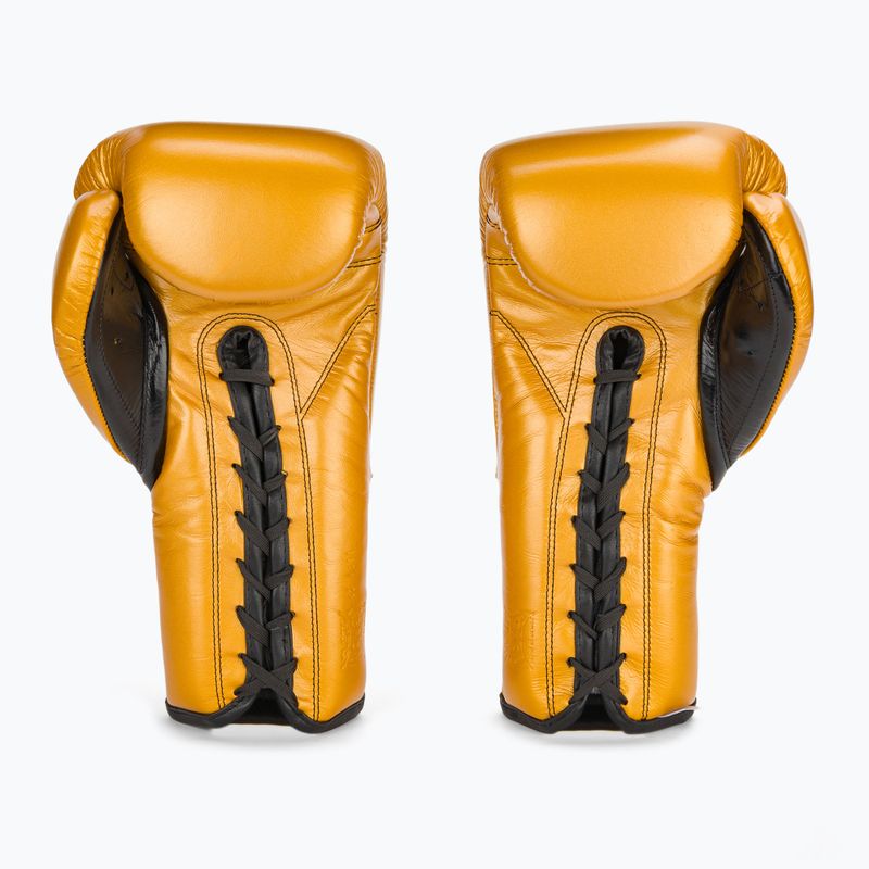 Boxerské rukavice Cleto Reyes Lace Up Sparring gold 3