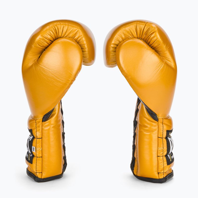 Boxerské rukavice Cleto Reyes Lace Up Sparring gold 4