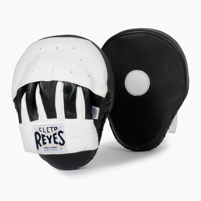 Tréningové lapy trenerskie Cleto Reyes Curved Boxing white/black