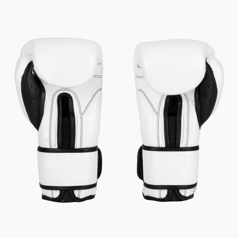 Boxerské rukavice Cleto Reyes Velcro Sparring white/black 2