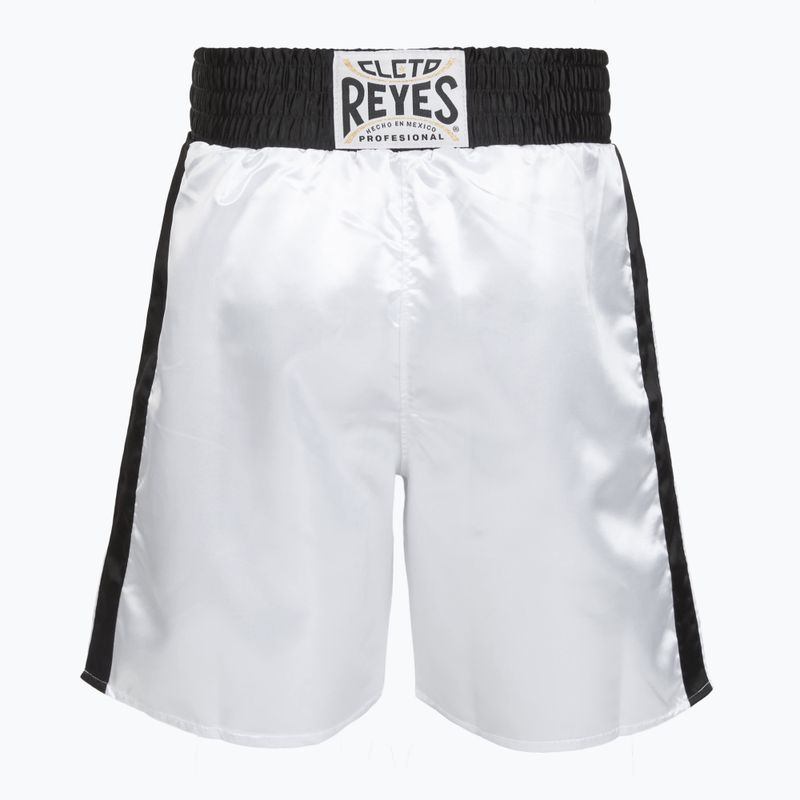 Pánske boxerkové šortky Cleto Reyes Satin Boxing white/black 2