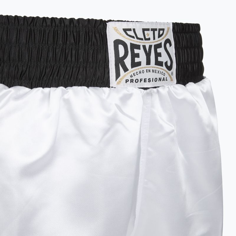 Pánske boxerkové šortky Cleto Reyes Satin Boxing white/black 3
