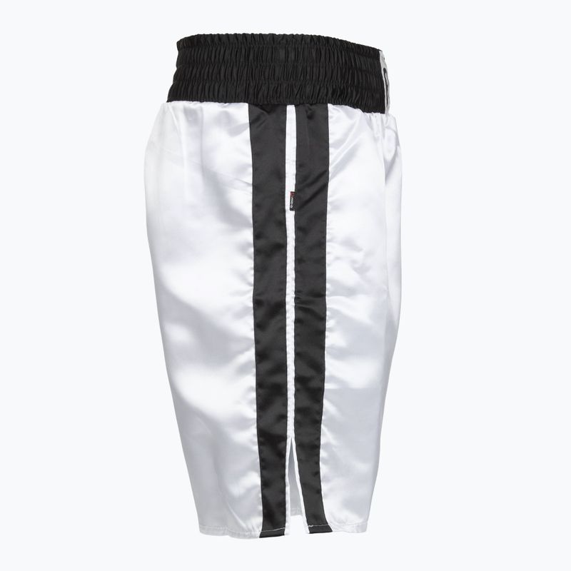 Pánske boxerkové šortky Cleto Reyes Satin Boxing white/black 4