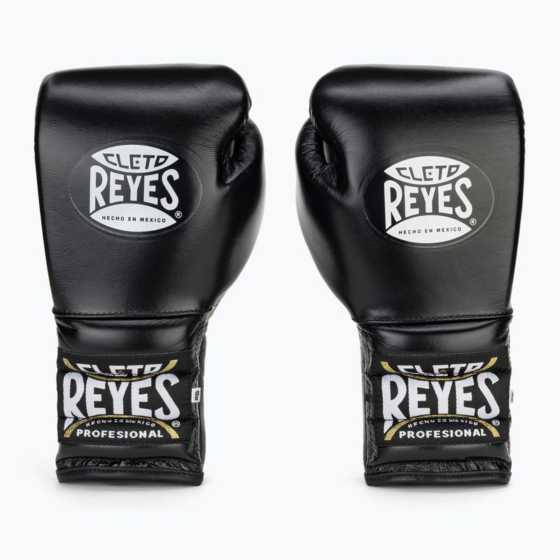 Boxerské rukavice Cleto Reyes Lace Up Sparring black 2