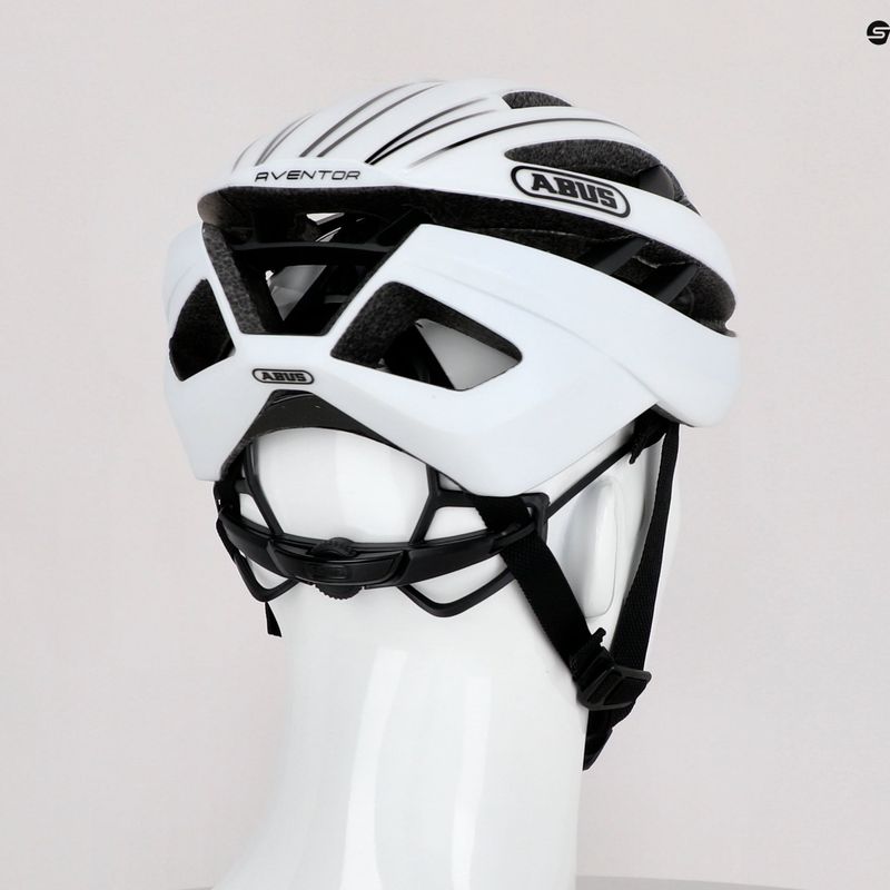 Cyklistická prilba ABUS Aventor biela 77624 9
