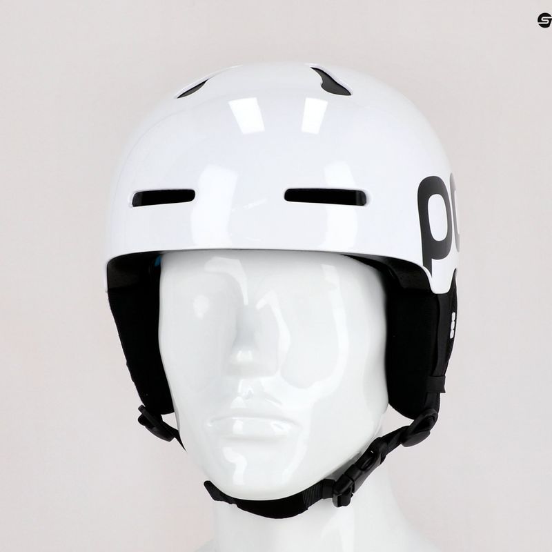 Lyžiarska prilba POC Auric Cut Backcountry Spin hydrogen white 15