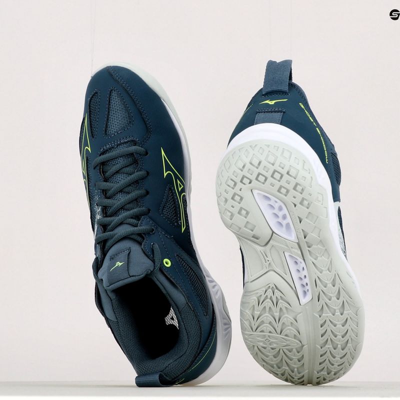 Pánska hádzanárska obuv Mizuno Ghost Shadow zelená X1GA21838 13