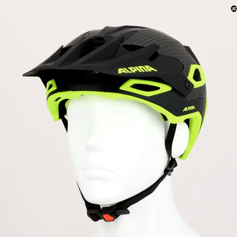 Cyklistická prilba Alpina Rootage black neon/yellow 9