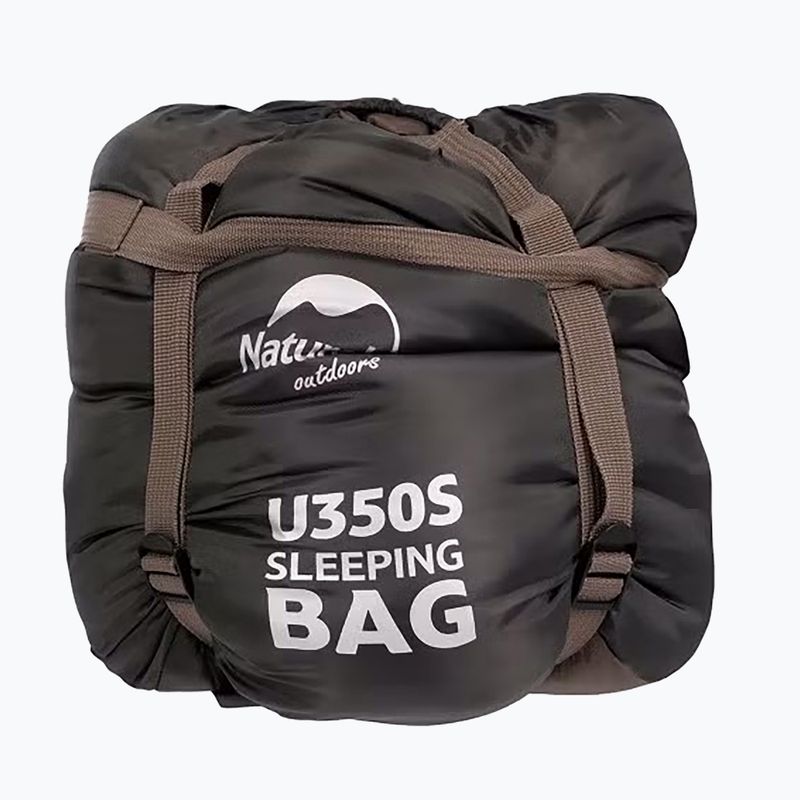 Spací vak Naturehike U350 ľavý kávový 5