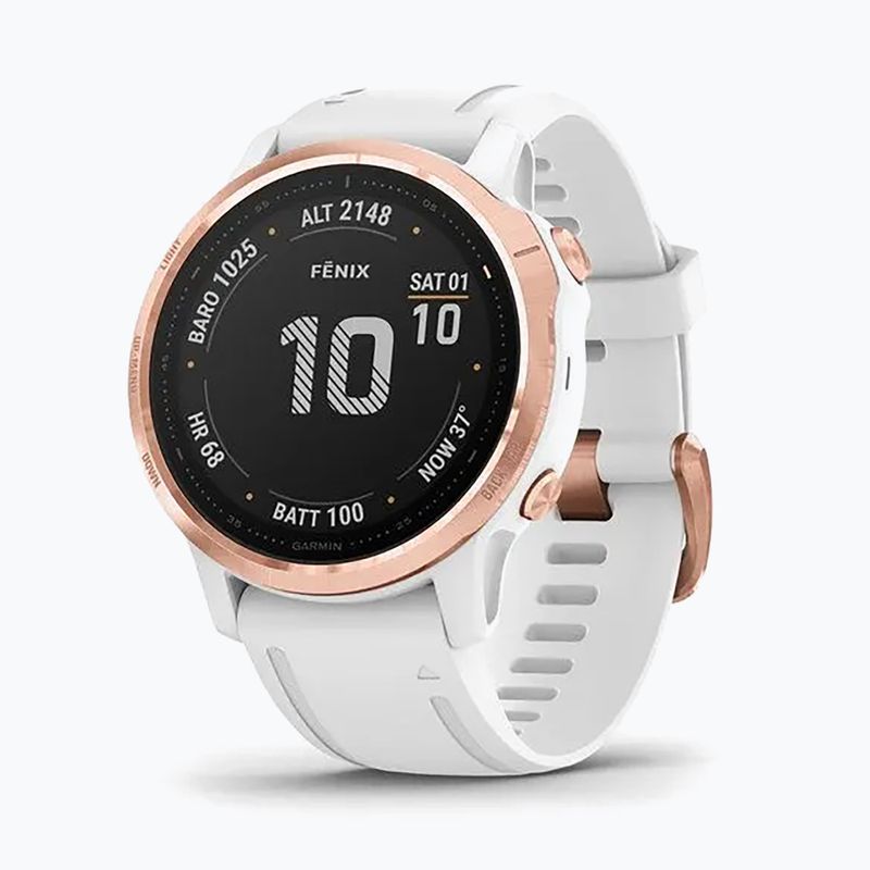 Hodinky Garmin Fenix 6S Pro white 010-02159-11