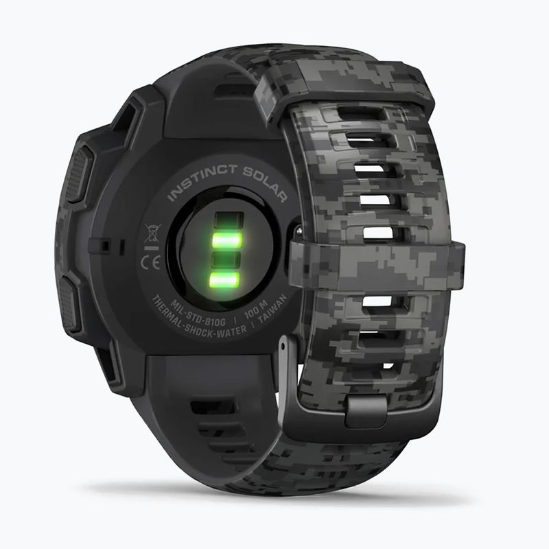 Hodinky Garmin Instinct Solar Camo Edition čierne 010-02293-05 6