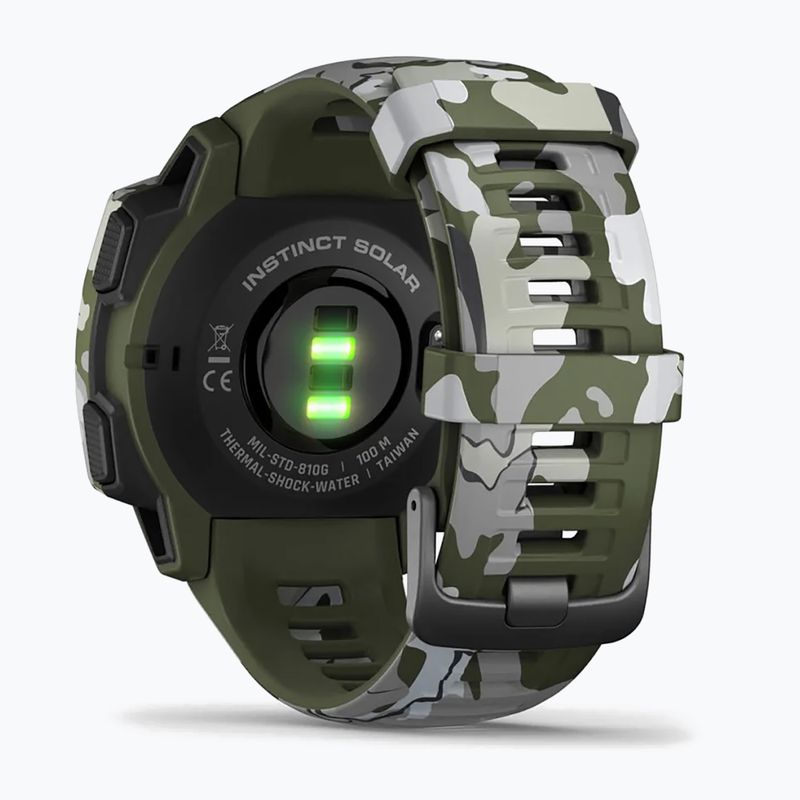 Hodinky Garmin Instinct Solar Camo Edition green 010-02293-06 6