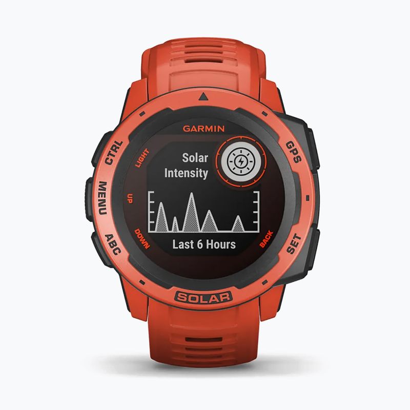 Garmin Solárne hodinky červené 010-02293-20 2