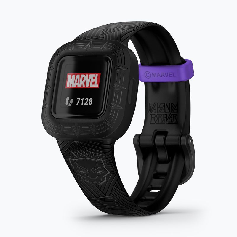 Detský smartband Garmin Vivofit Jr 3 Marvel Black Panther black 2