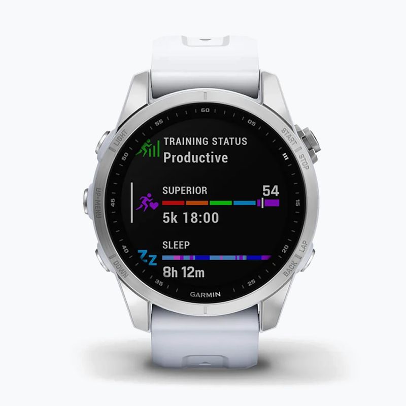 Hodinky Garmin Fenix 7S Hrm Elevate Ox strieborné 010-02539-03 2