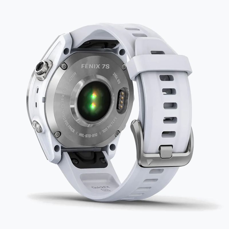 Hodinky Garmin Fenix 7S Hrm Elevate Ox strieborné 010-02539-03 6