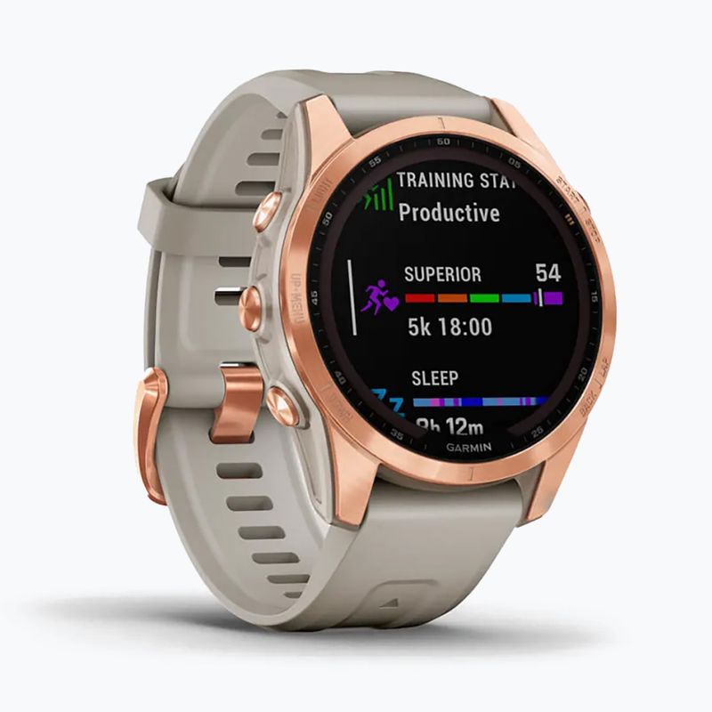 Hodinky Garmin Fenix 7S Solar Hrm Elevate Ox gold 010-02539-11 3