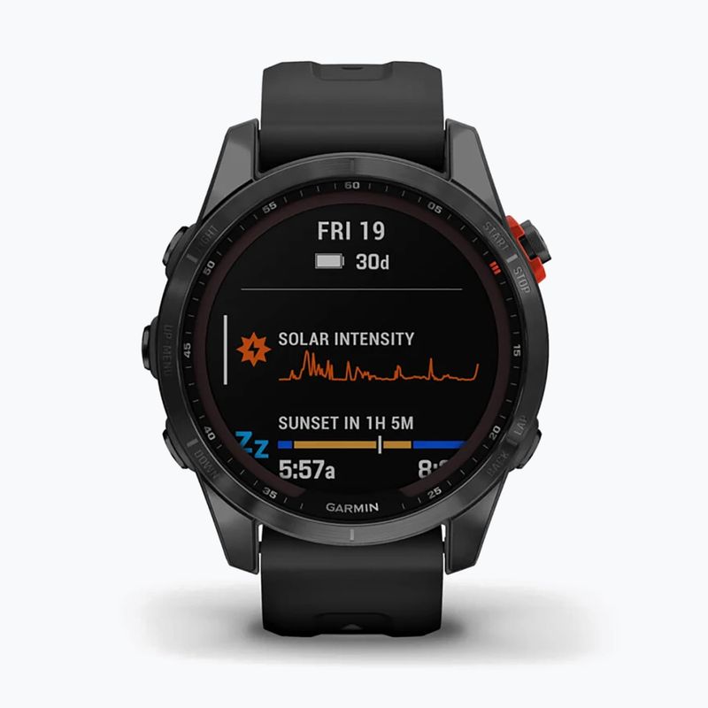 Hodinky Garmin Fenix 7S Solar Hrm Elevate Ox sivé 010-02539-13 2