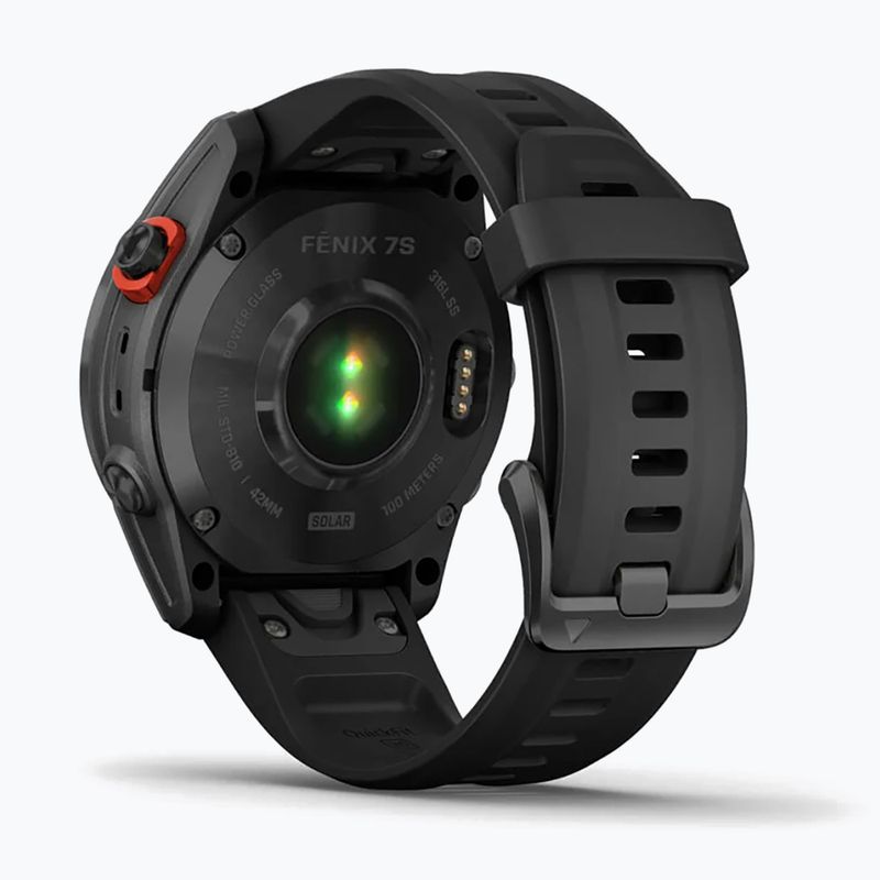 Hodinky Garmin Fenix 7S Solar Hrm Elevate Ox sivé 010-02539-13 6