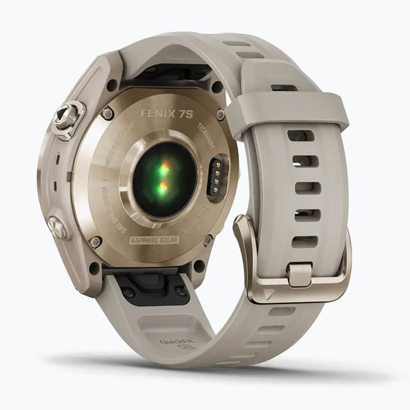 Hodinky Garmin Fenix 7S Sapphire Solar Hrm Elevate Ox gold 010-02539-21 6