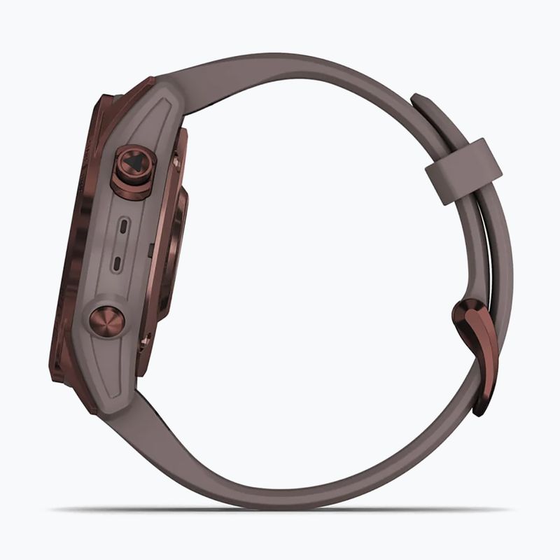 Hodinky Garmin Fenix 7S Sapphire Solar Hrm Elevate Ox hnedé 010-02539-29 5