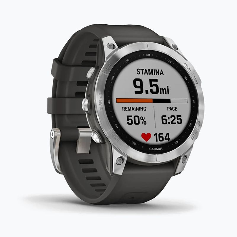 Hodinky Garmin Fenix 7 Hrm Elevate Ox strieborné 010-02540-01 3