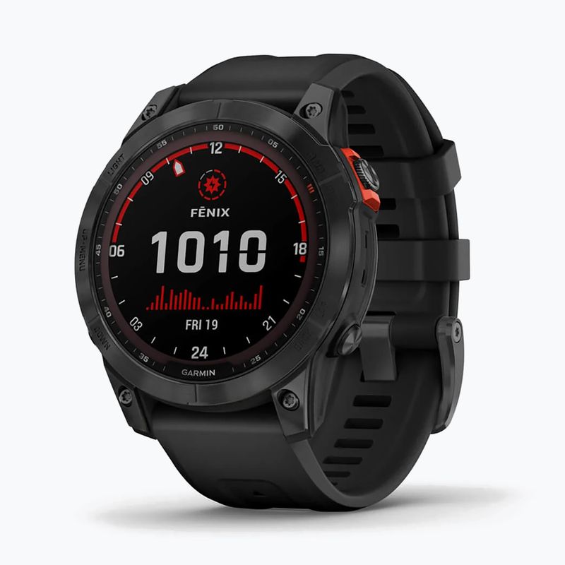 Hodinky Garmin Fenix 7 Solar Hrm Elevate Ox čierne 010-02540-11