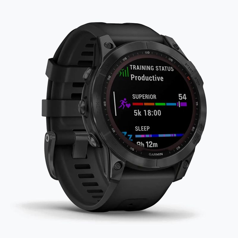 Hodinky Garmin Fenix 7 Solar Hrm Elevate Ox čierne 010-02540-11 3