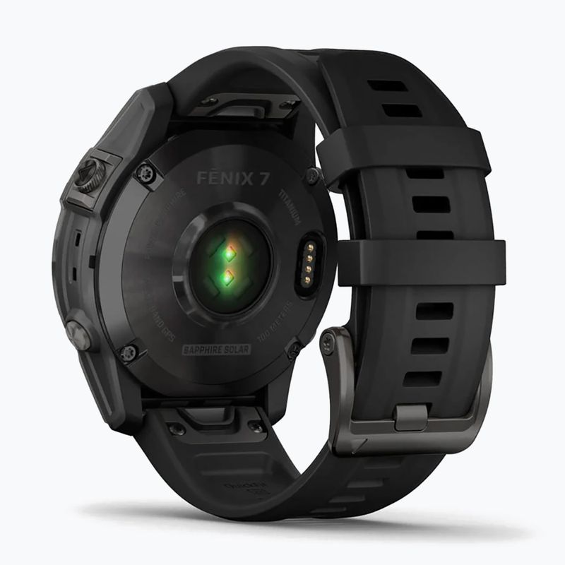 Hodinky Garmin Fenix 7 Sapphire Solar Hrm Elevate Ox black 010-02540-21 6
