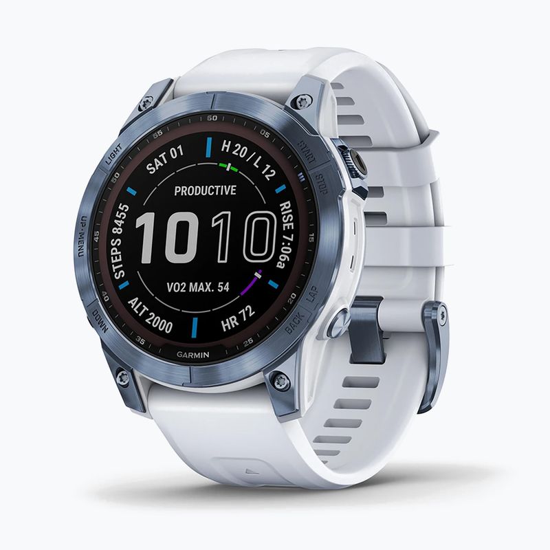 Garmin Fenix 7 Sapphire Solar Hrm Elevate Ox hodinky modré 010-02540-25