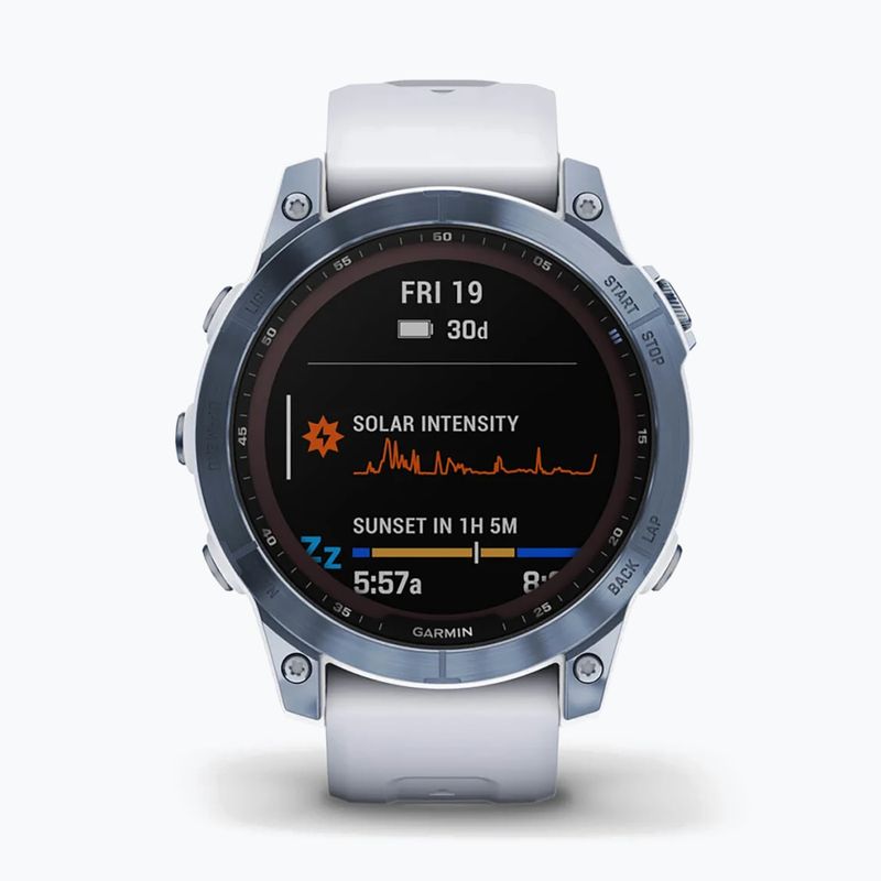 Garmin Fenix 7 Sapphire Solar Hrm Elevate Ox hodinky modré 010-02540-25 2
