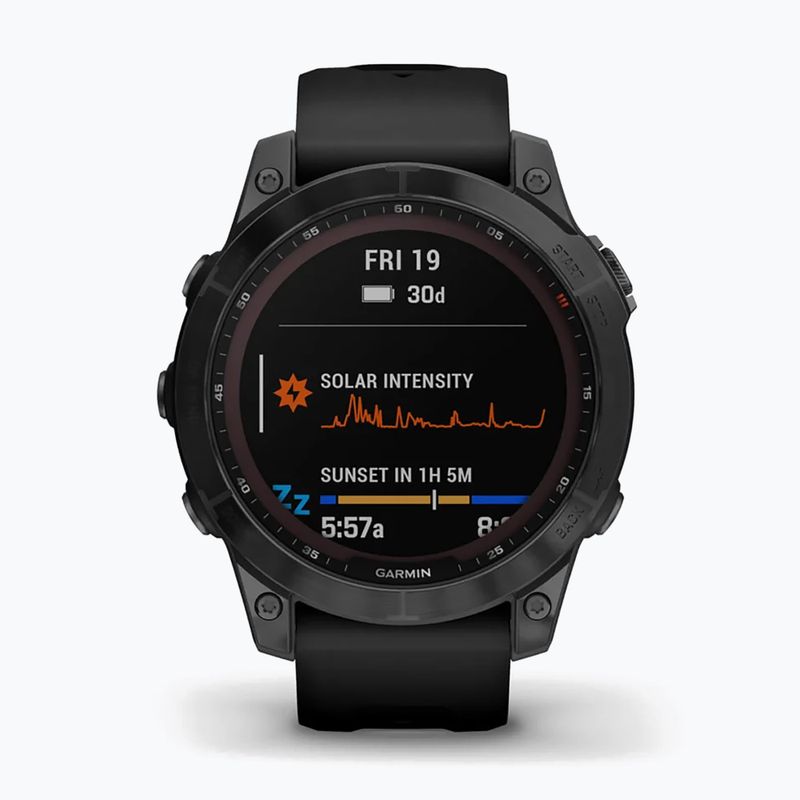 Garmin Fenix 7 Sapphire Solar Hrm Elevate Ox hodinky čierne 010-02540-35 2