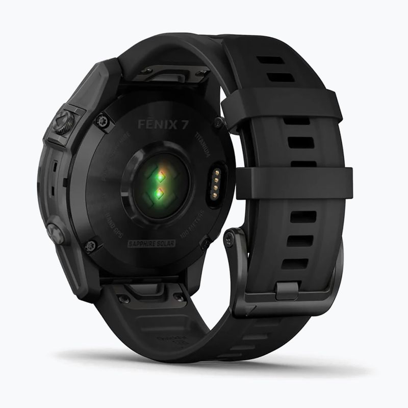 Garmin Fenix 7 Sapphire Solar Hrm Elevate Ox hodinky čierne 010-02540-35 6