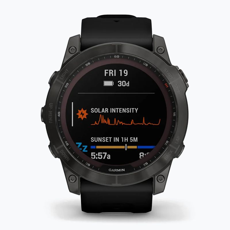 Hodinky Garmin Fenix 7X Sapphire Solar Hrm Elevate Ox black 010-02541-11 2