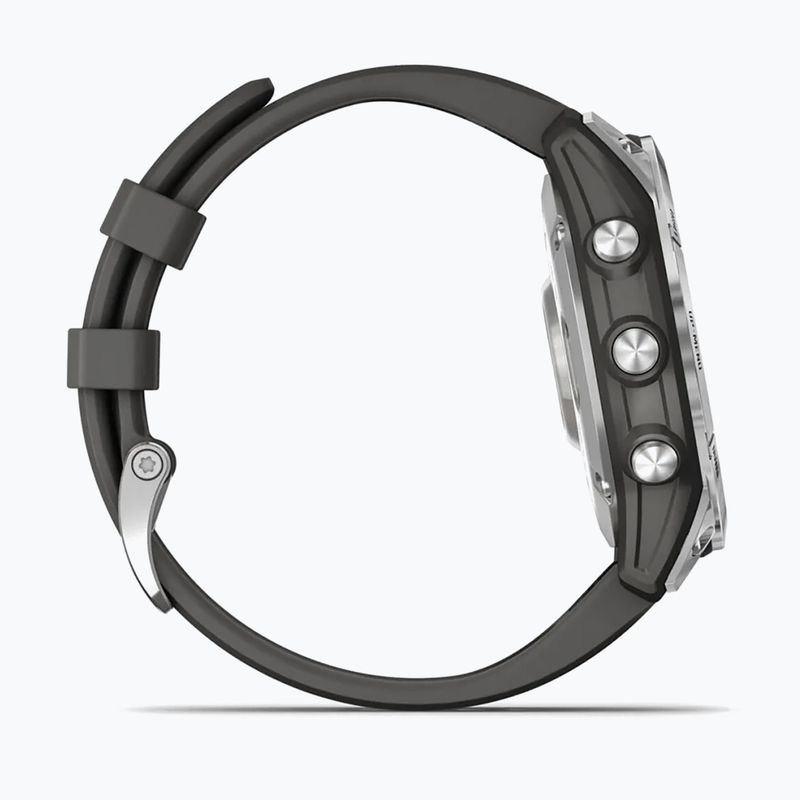 Hodinky Garmin Epix 2 Hrm Elevate Ox strieborné 010-02582-01 4