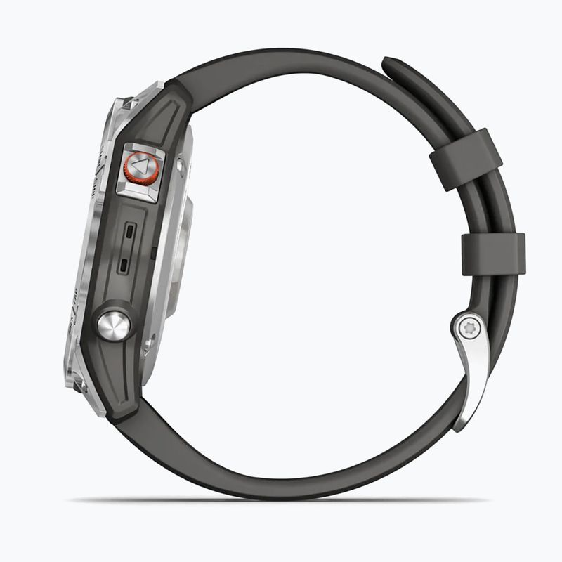 Hodinky Garmin Epix 2 Hrm Elevate Ox strieborné 010-02582-01 5