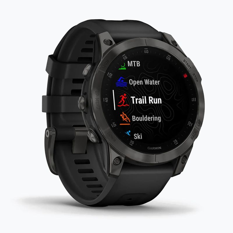 Garmin Epix 2 Sapphire HRM Elevate Ox hodinky čierne 010-02582-11 3