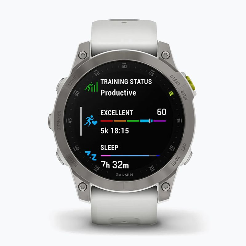 Hodinky Garmin Epix 2 Sapphire HRM Elevate Ox white 010-02582-21 2