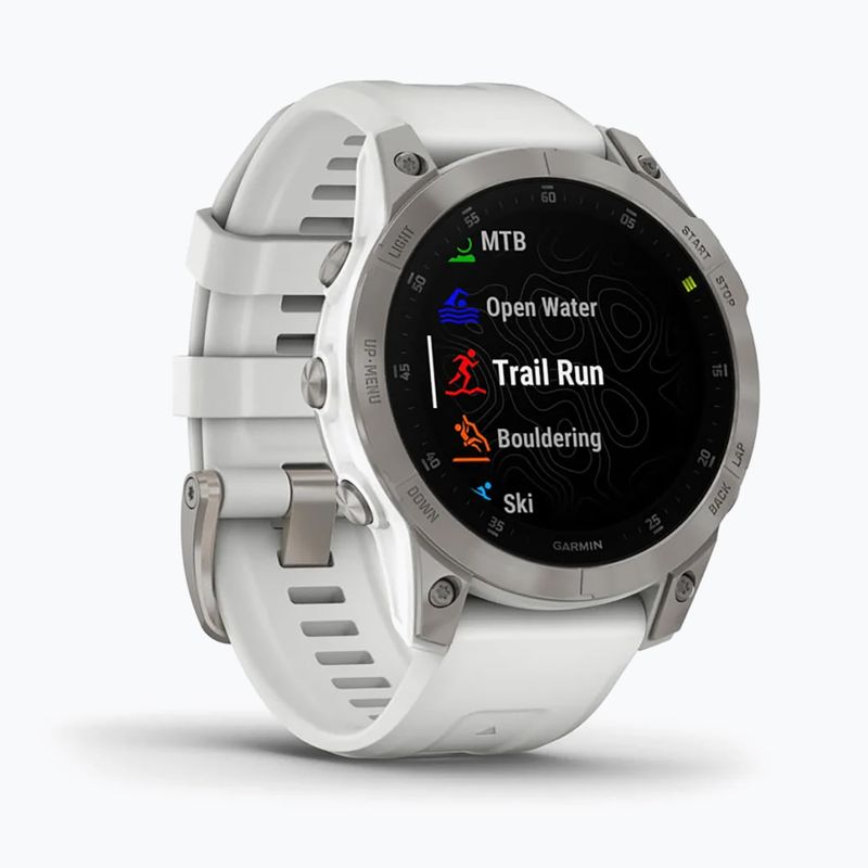 Hodinky Garmin Epix 2 Sapphire HRM Elevate Ox white 010-02582-21 3