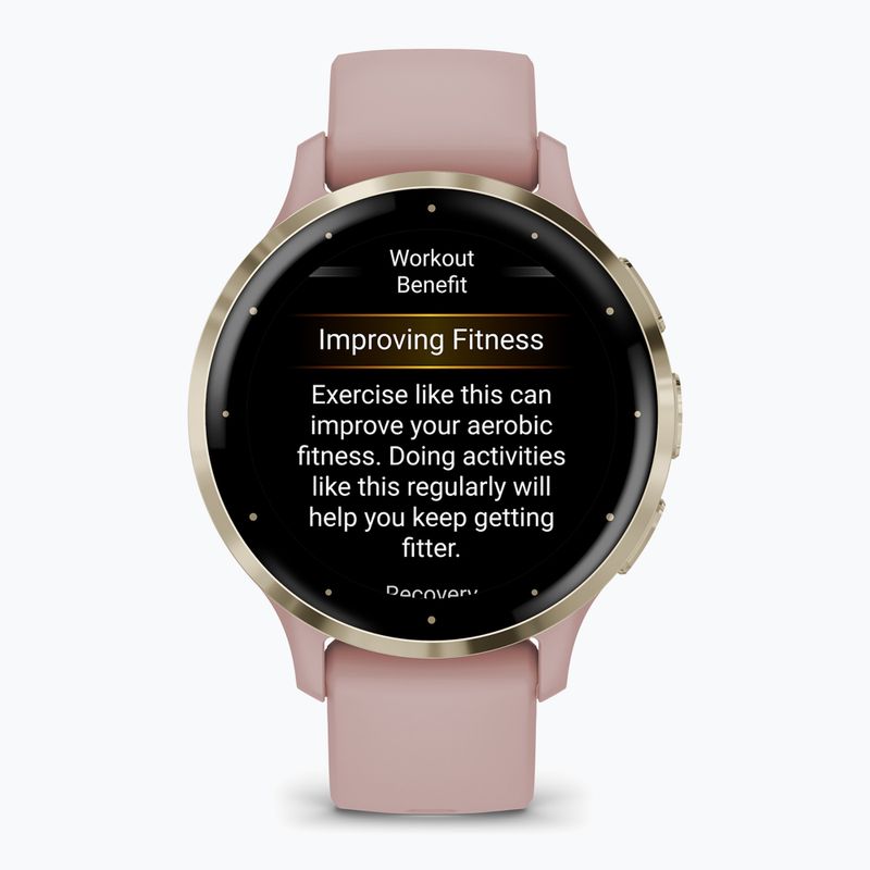 Hodinky Garmin Venu 3S soft gold/dust rose 2