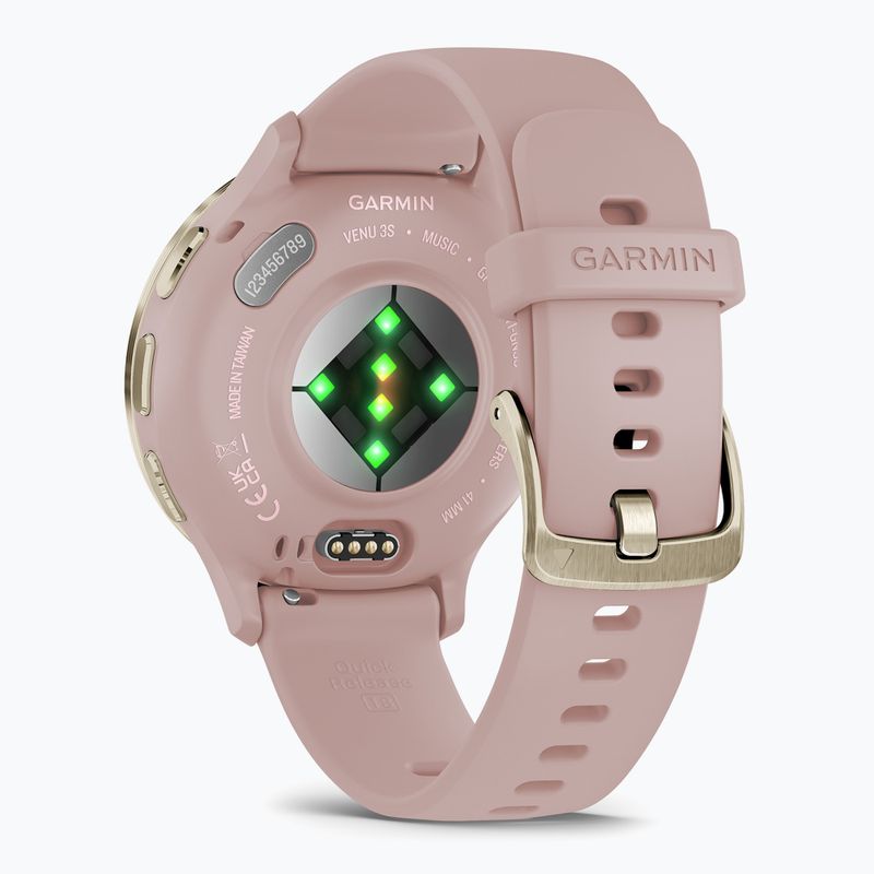 Hodinky Garmin Venu 3S soft gold/dust rose 4