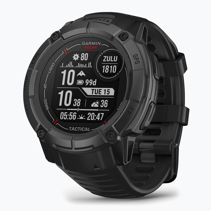Hodinky Garmin Instinct 2X Solar Tactical black 3