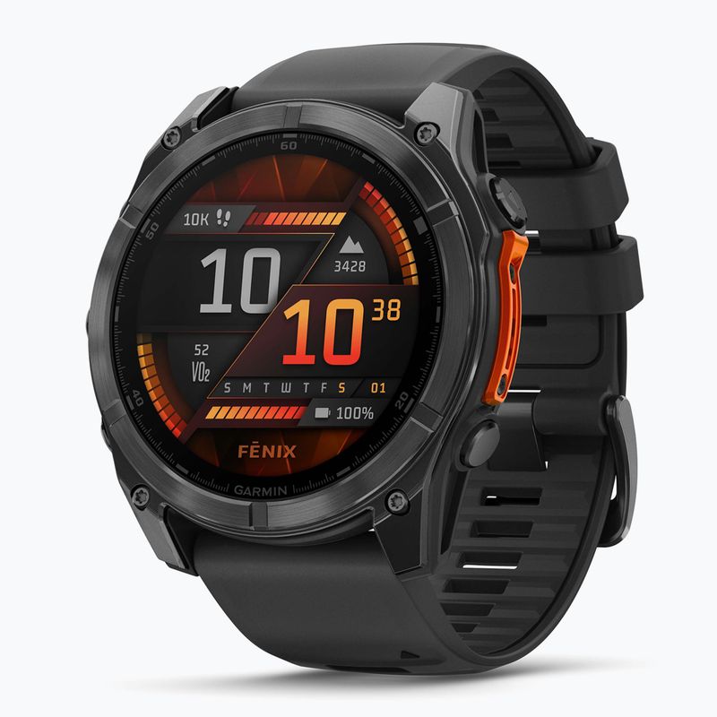 Hodinky Garmin Fenix 8 51 mm Amoled slate gray/black 2