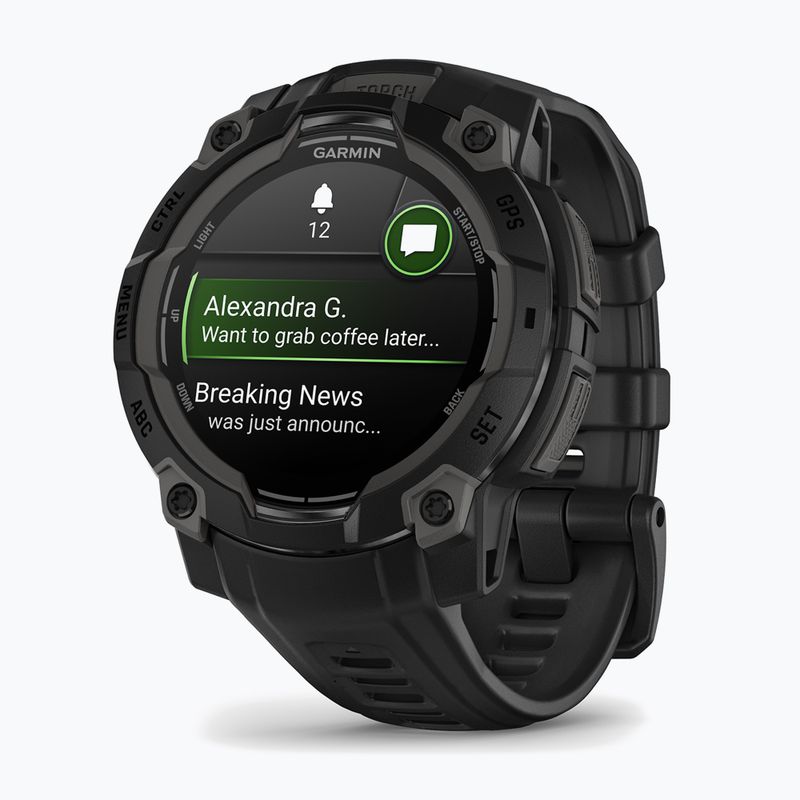 Hodinky Garmin Instinct 3 45 mm AMOLED black/black 3