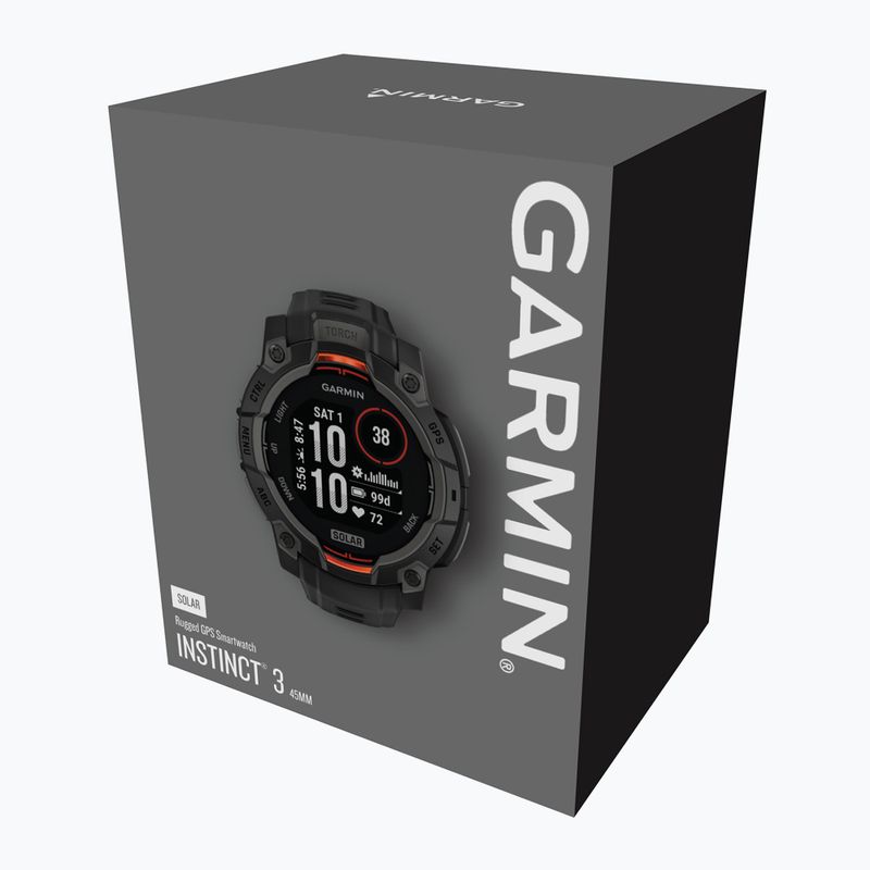 Hodinky Garmin Instinct 3 Solar 45 mm black 7